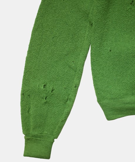 60's Sears Alpaca Boro Cardigan S
