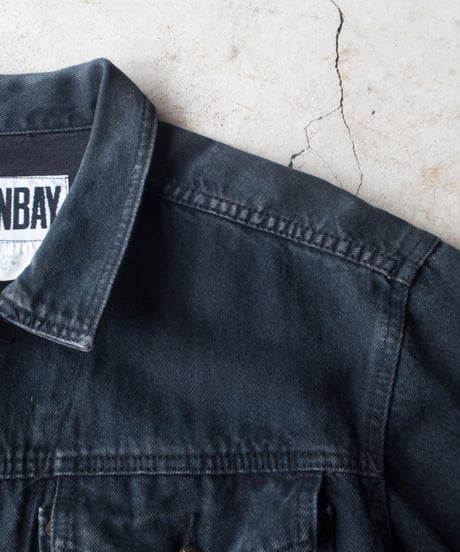 90's UNIONBAY Hand Painted Trucker Jacket M