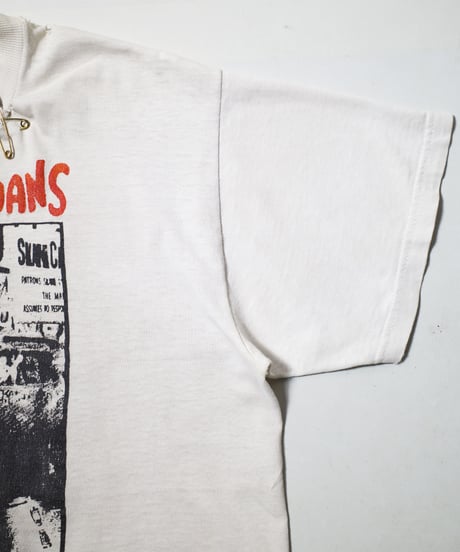 90's Angry Samoans S/S Boro Customized T-shirts XL