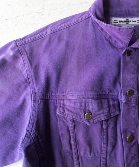 ~2000's DRUMMER BOY Denim Trucker Jacket M