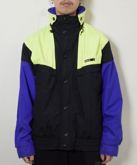90's Black ICE Multi Mountain Parka S