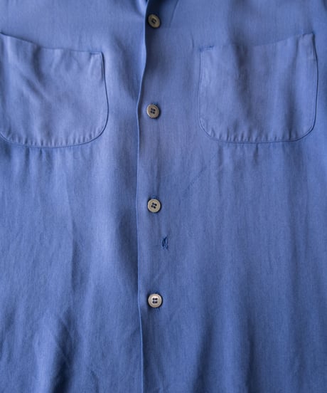 50-60's Stradivari Gabardine Shirts M