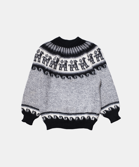 60-70's Unknown Nordic Patterned Sweater