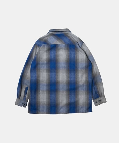 80's Derby of San Francisco Ombre Check Shirts L