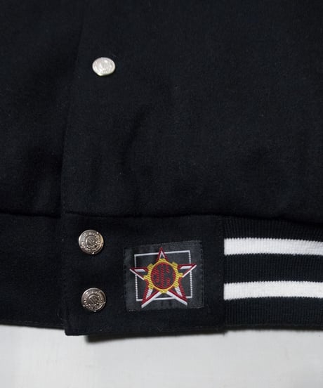 90's Playboy Reversible Varsity Jacket L
