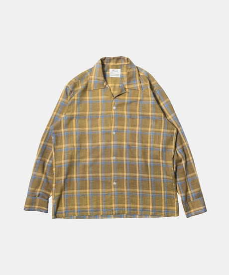 60's Kmart Permanent Press Check Shirts M