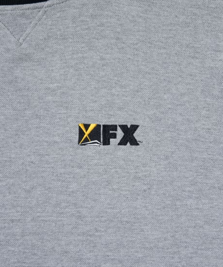 90's King Cotton FX Logo Embroidered Crewneck Shirts XL