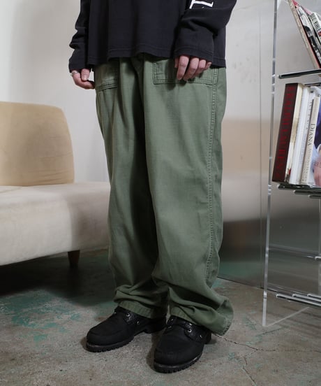 60's US ARMY Sateen Type1 Trouser 34×35 ベイカーパンツ