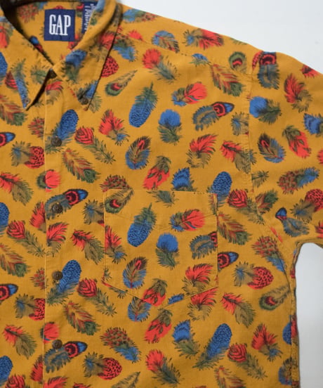 90's Gap Corduroy B/D Shirts M
