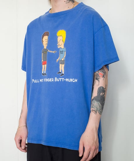 90's Beavis and Butt Head "Pull My Finger Butt Munch" L