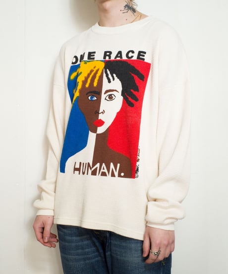 One Race Human Festival Thermal Tops L