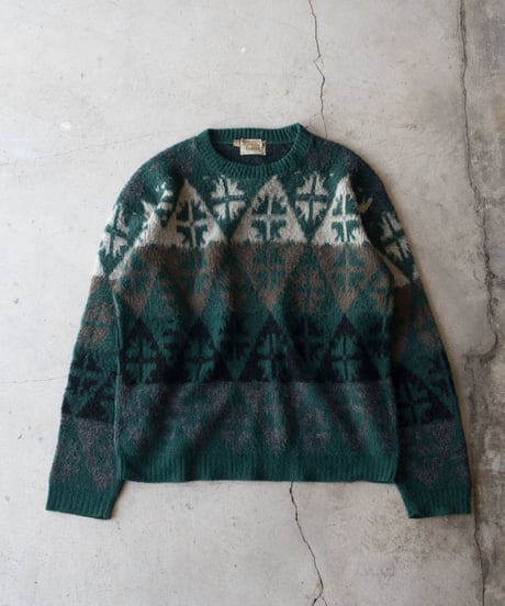 70's Orlon by Campus Acrylic Knit L