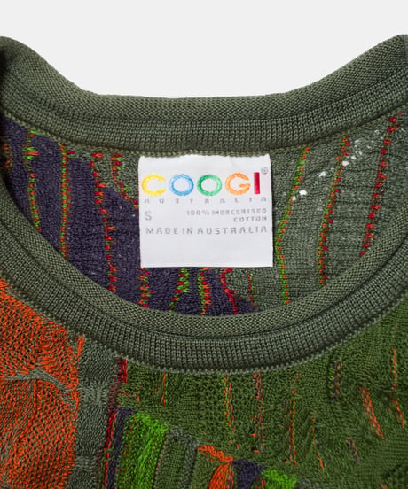 00's COOGI 3D Cotton Sweater S