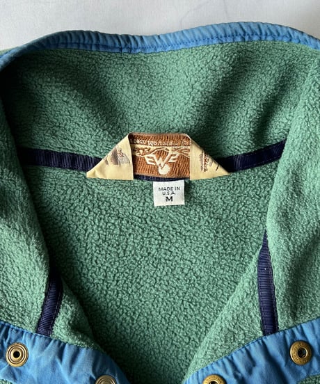 90's EMS Snap-T Type Fleece M