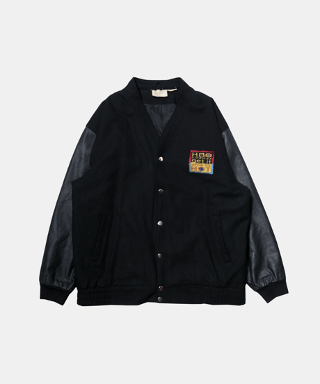 90's HBO Cinemax "Get it While it's Hot" Varsity Type Wool Jacket L