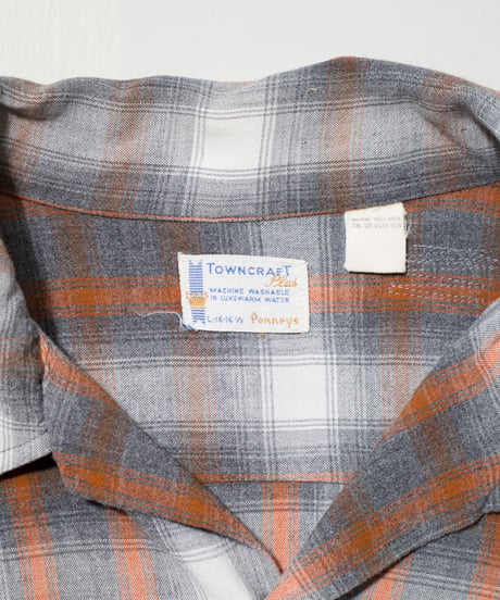 70's Towncraft Ombre Check L/S Shirts L