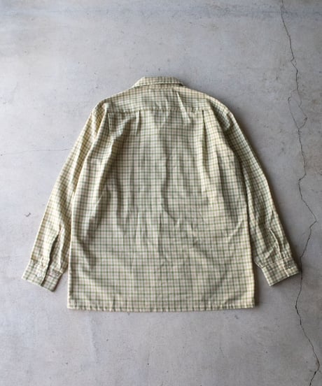 60-70's Donegal Check OC Shirts M