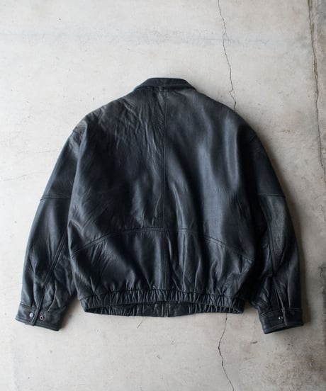 90's AVALANCHE Leather Jacket XL