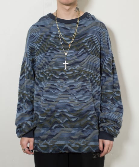 Union Made Library 3D Cotton Sweater L