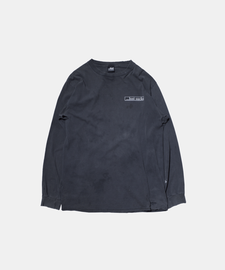 90's ...Lost Enterprises "Lost Sucks Anime Babe" L/S Boro T-shirts