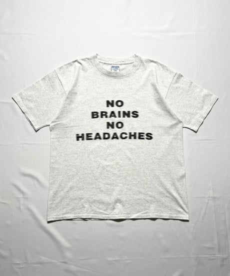 90's Motion Logo "No Brains No Headaches" XL