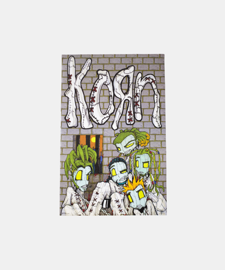 Deadstock 99's Korn "Animation" Poster 87.5×56.5