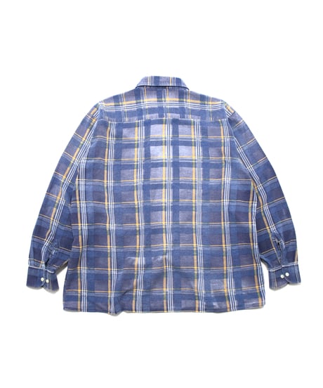 90's SAUCATUCK Print Flannel Shirts XL