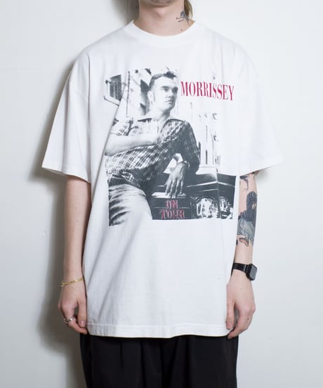90's Morrissey "On Tour"  S/S T-shirts XL