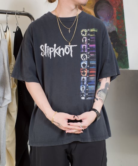 2000's Slipknot's Fan Club "Outside the Nine" S/S T-shirts XL