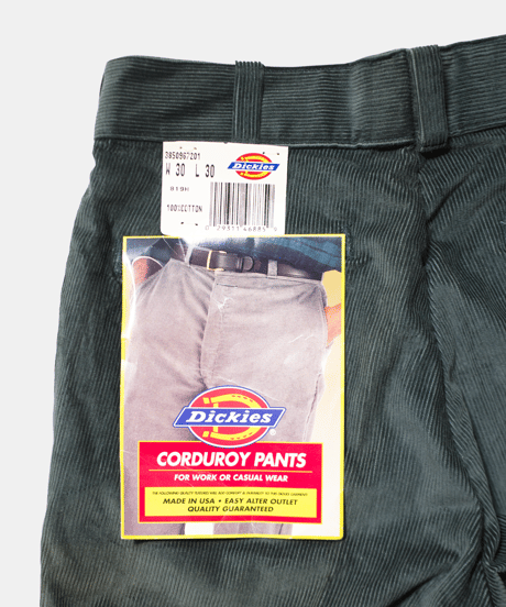 NOS 90's Dickies Corduroy Pants 30x30