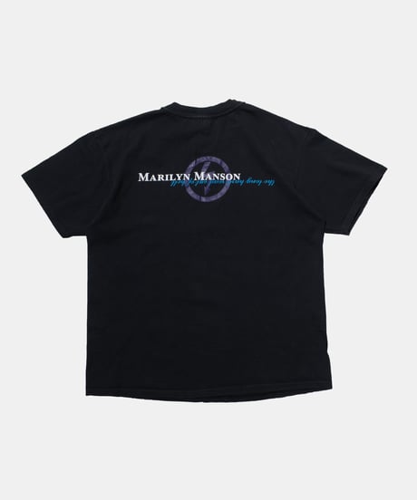 98's Marilyn Manson "The Long Hard Road Out of Hell" S/S T-shirts L