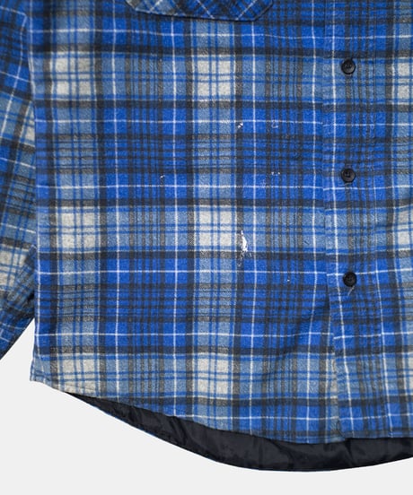 90's Fieldmaster Quilting Nel Check Shirts M