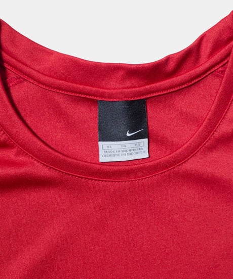 NIKE Logo Embroidered Jersey T-shirts XL