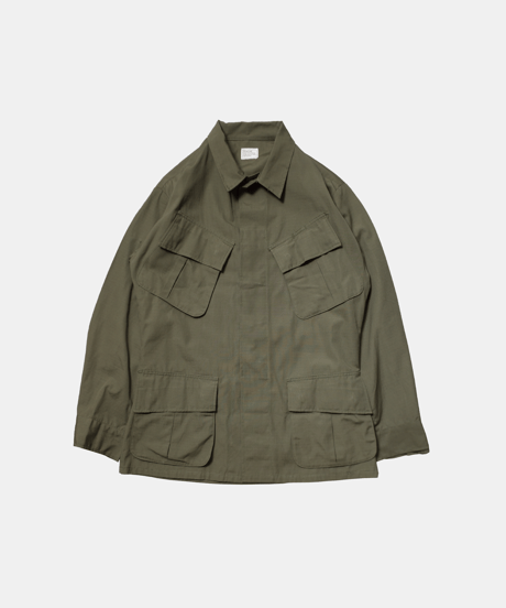70's U.S. ARMY Jungle Fatigue Jacket "4th" M-S