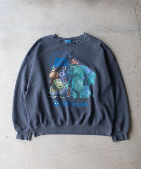 2000's Disney "MONSTERS INC" Crewneck XL