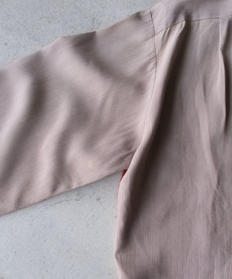 50's Don Juan Open Collar Shirts L