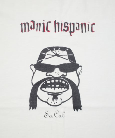 90's Manic Hispanic "So Cal" S/S T-Shirts L