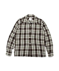 70's American Casuals Rayon Check Shirts M