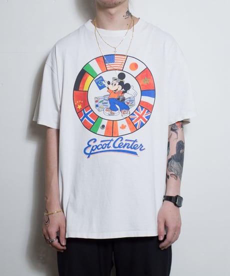 90's Disney "Epcot Center" S/S T-shirts XL