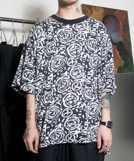 NIKE AIR JORDAN Collection All Over Patterned S/S T-shirts XXL