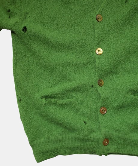 60's Sears Alpaca Boro Cardigan S