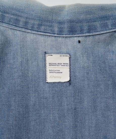 70's JC Penny Faded Denim Coverall