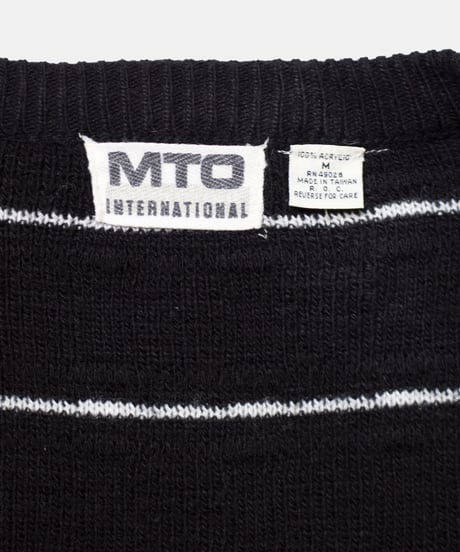 MTO International Design Acrylic Cardigan M