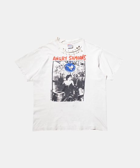 90's Angry Samoans S/S Boro Customized T-shirts XL