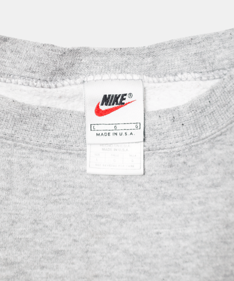 90's NIKE Logo Embroidered Sweatshirts L