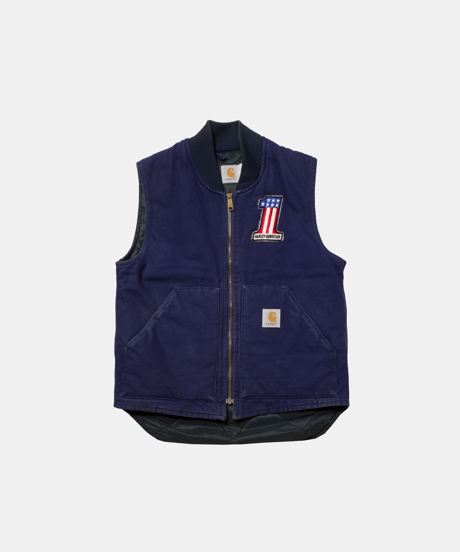 80's Carhartt Customized Duck Vest M