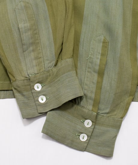 60-70's Capti Open Collar Shirts XL