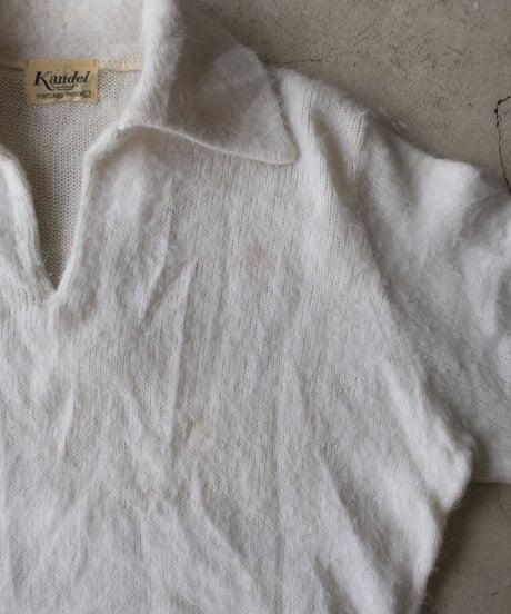 40-50's Kandel Mohair Polo L