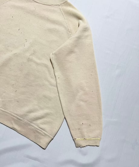 60's~ Distressed Raglan Sleeve Sweat