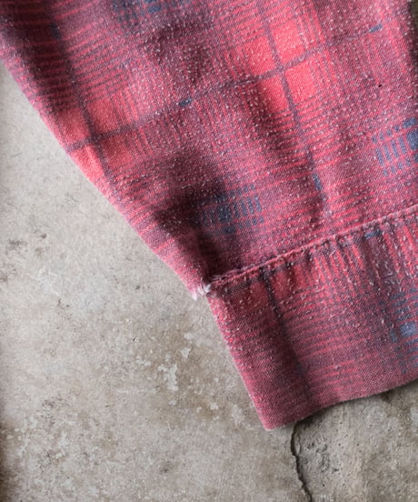 60-70's Sears Printed Flannel Shirts Boro M